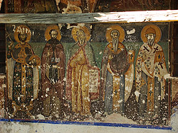 kostel sv.Mikuláše - fresky bratří Zografiů